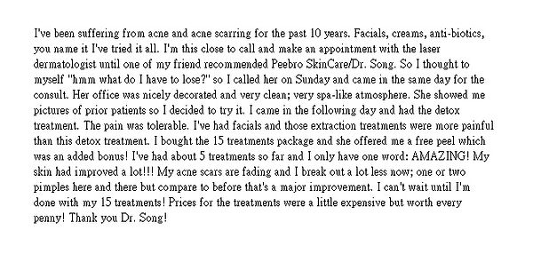 TESTIMONIAL CONTINUED
