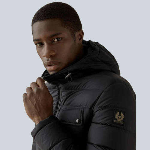 Belstaff Streamline Puffa Black moustache