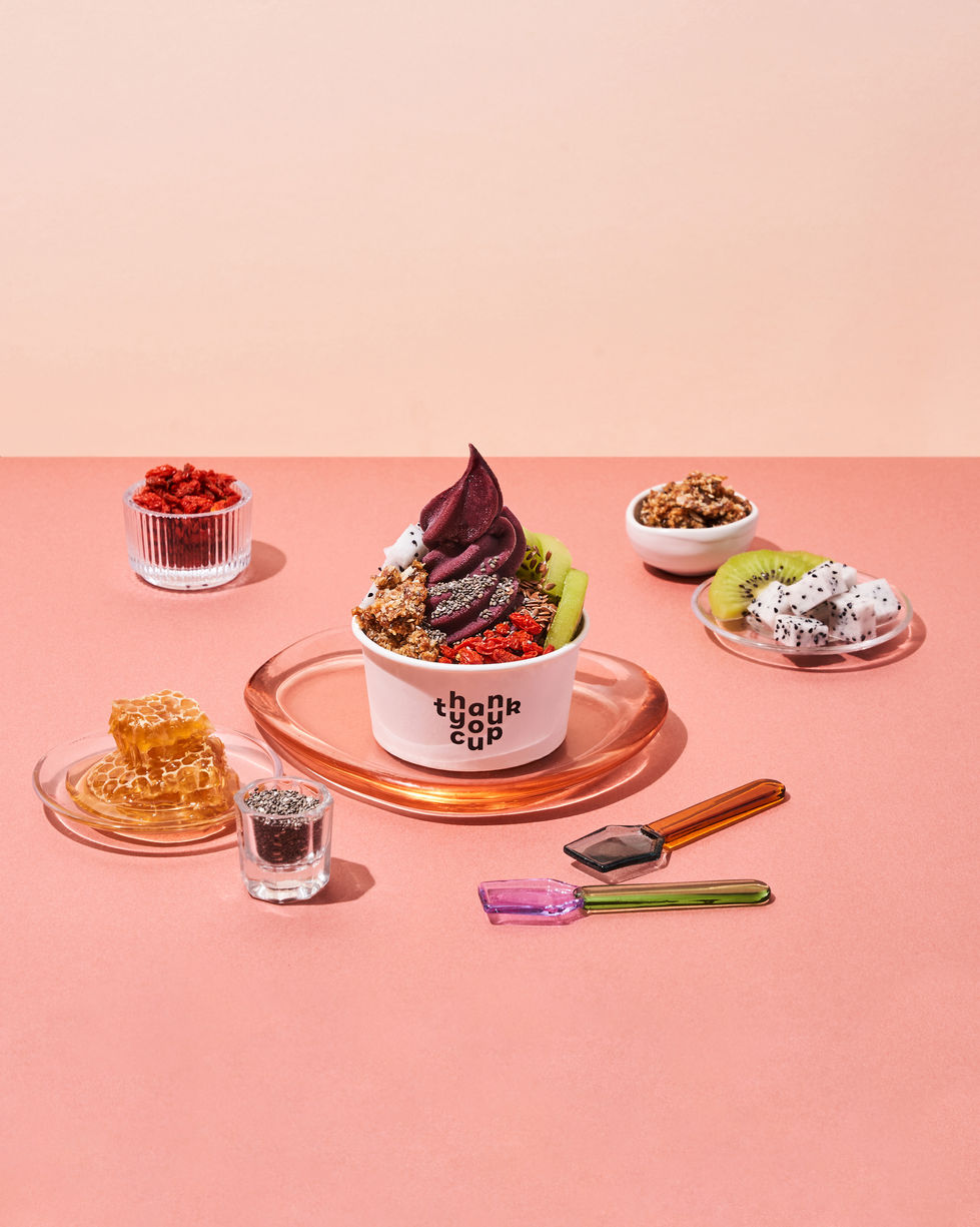 Photoshoot And Stylist Food For "Thankyoucup"