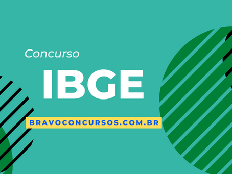 Concurso IBGE: novo edital é publicado!