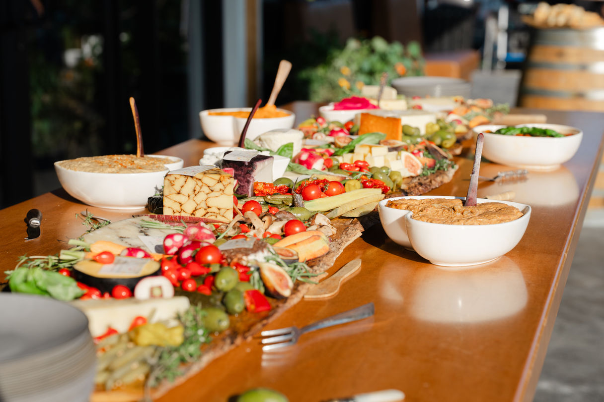 A charcuterie spread at The Osprey Nest in Williams Lake