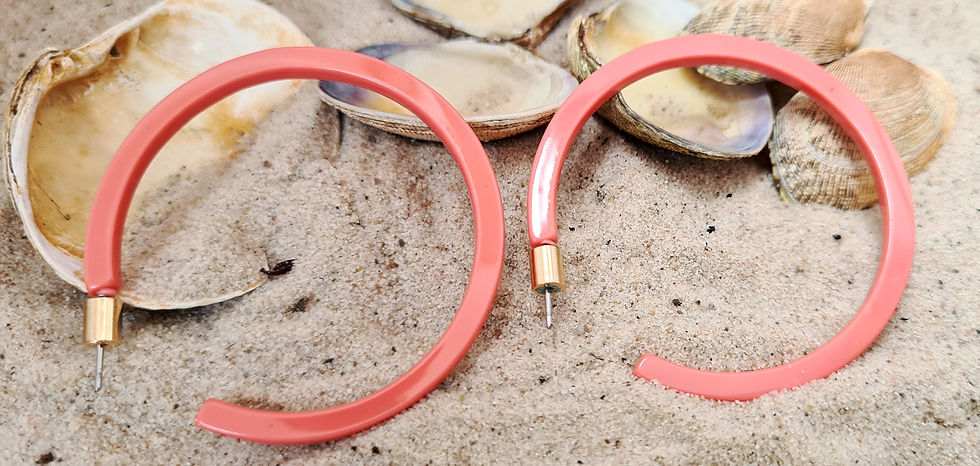 Thumbnail: Large Bright Summer Hoops