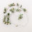 Thumbnail: Stunning green and gold, adjustable, leaf necklace on a black and gold thread