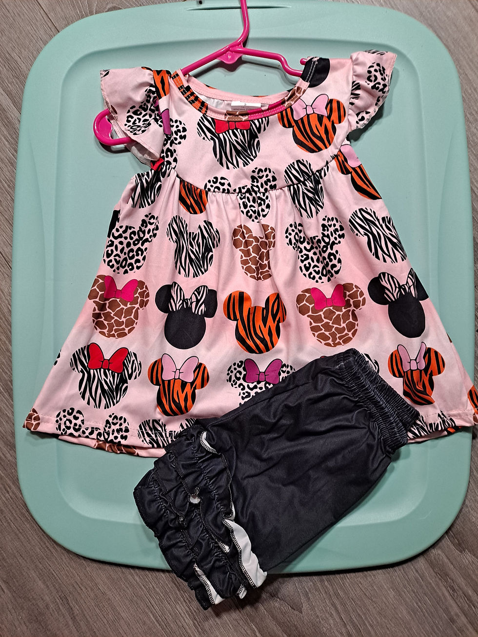 Pink Minnie Mouse Heads