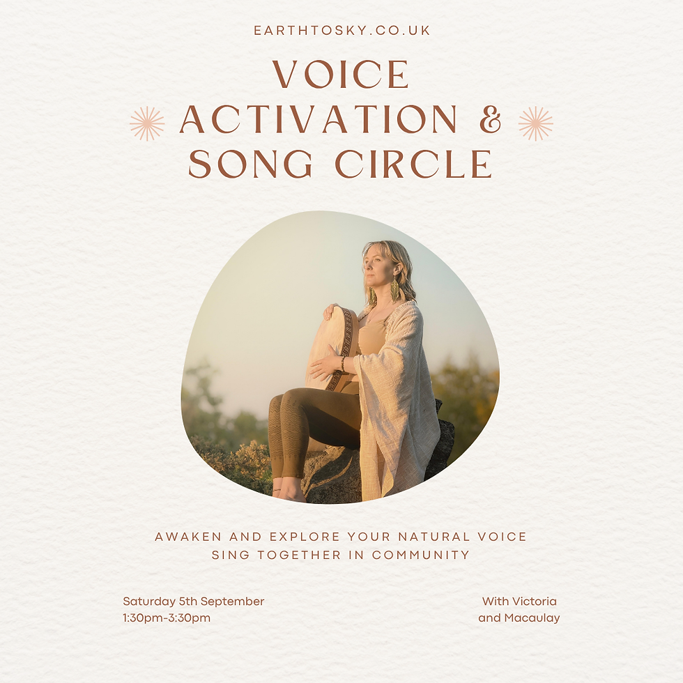 Voice Activation & Song Circle @ Leicester Wellness Festival