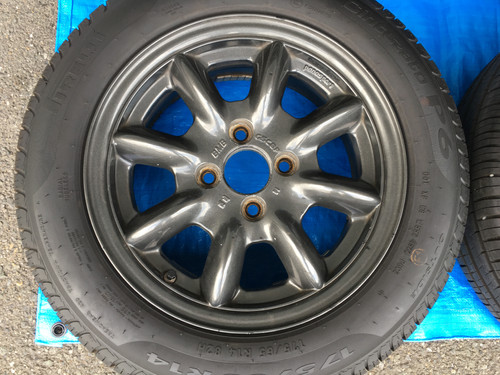 深溝 とろ スタッドレス＆アルミ 14インチ×6J 175/65R14 4本セット 