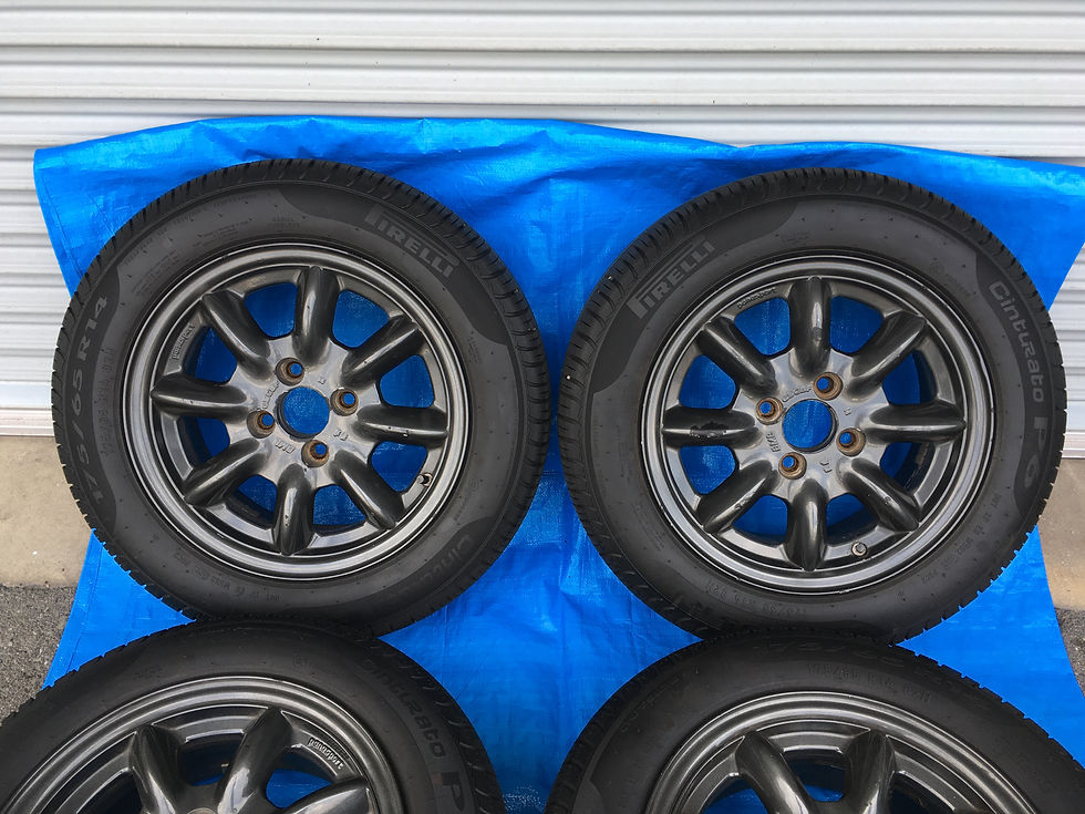 ダイハツ純正14インチ バリ溝夏タイヤ付き4本セット ダイハツ純正14インチ バリ溝夏タイヤ付き4本セット ホイールタイヤ