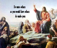 Doing unto others . . . Jesus did!