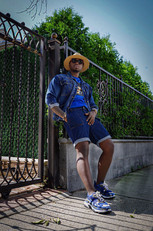 The Royal Blue Nighttime Tee