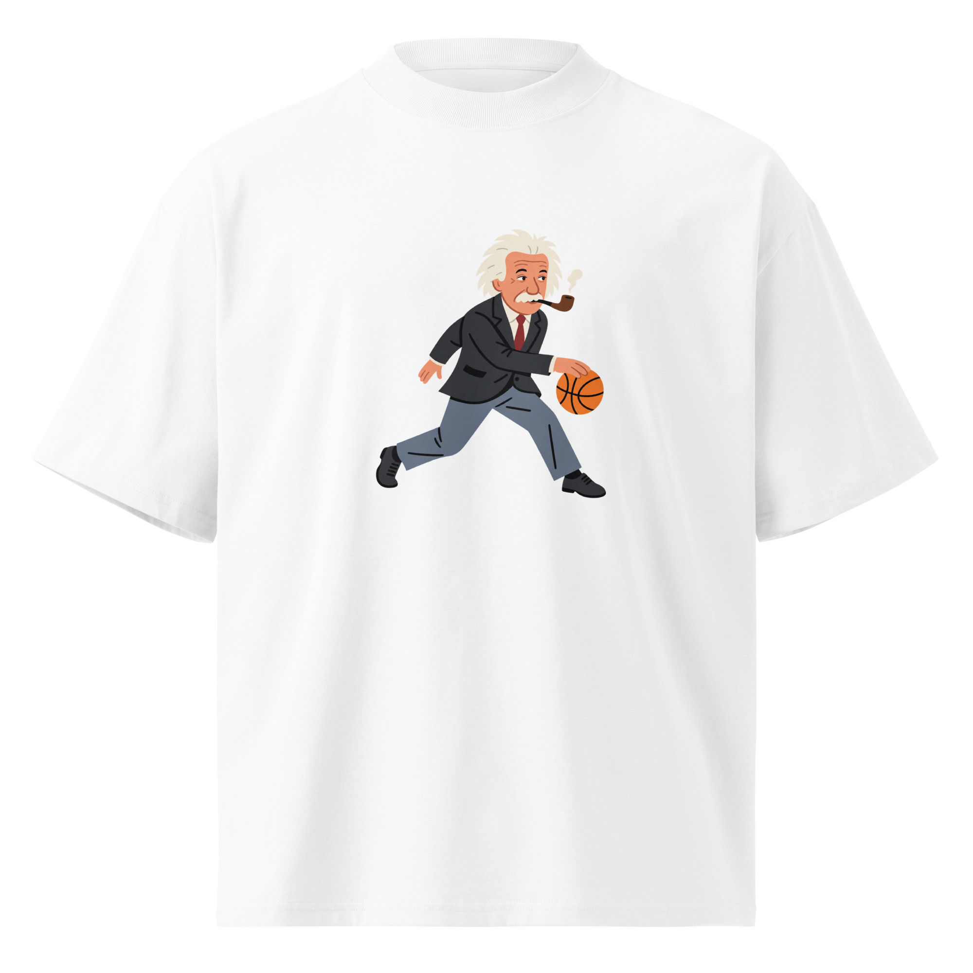 Copy of Unisex organic oversized Do The Math high neck t-shirt