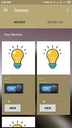 Home Automation Android App