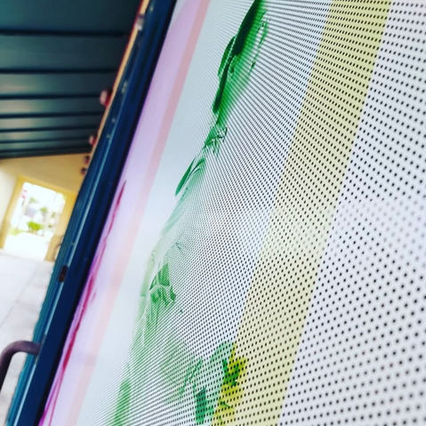 Perforated Window Graphics