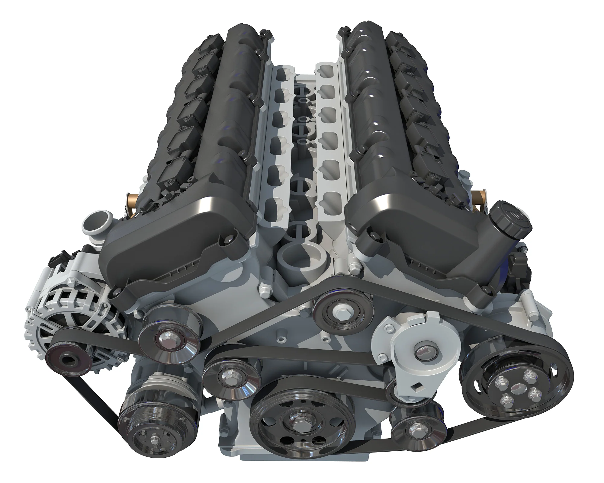 A V-12 engine