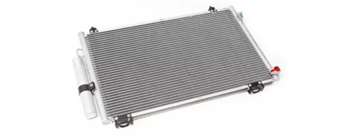 the radaiator forms part of the car's cooling sysytem
