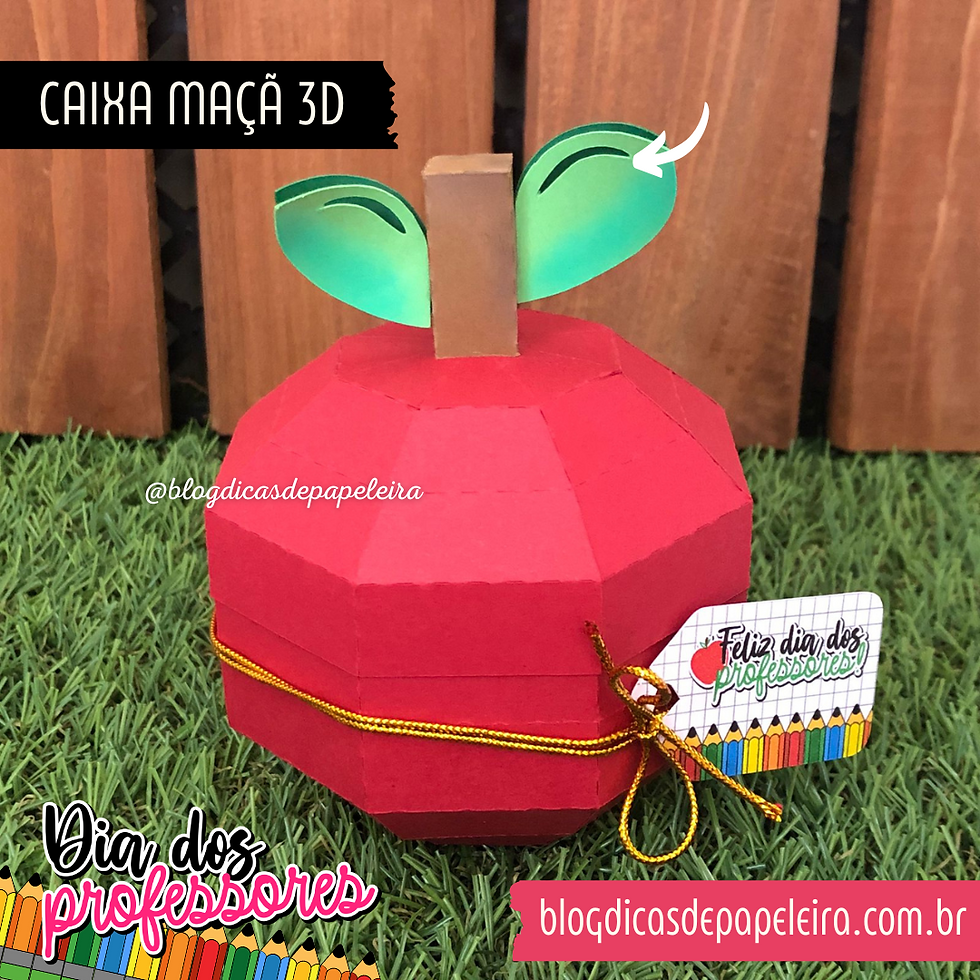 Miniatura: Caixa Maçã 3D - Camadas