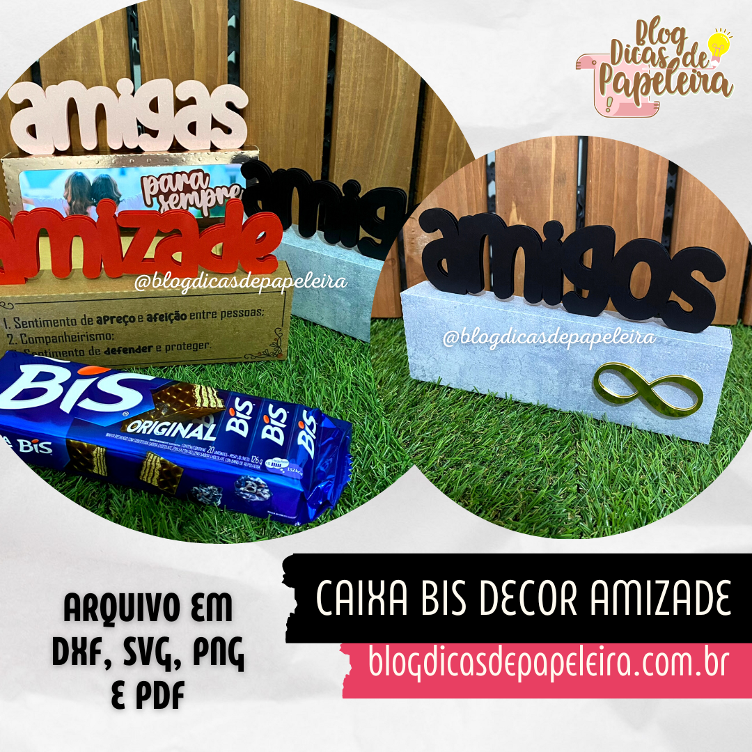 Caixa Bis Decor Amizade