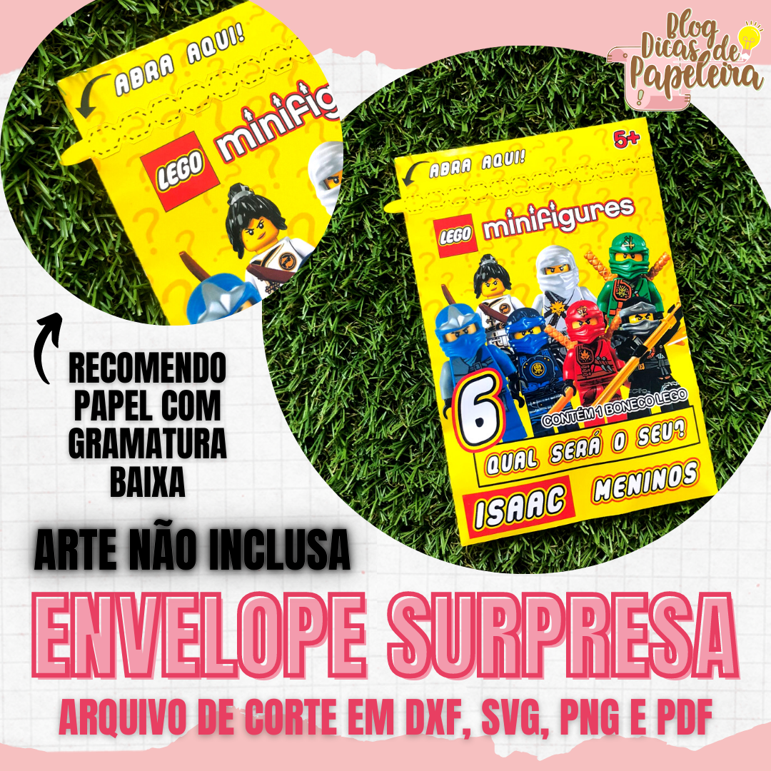Envelope Surpresa - Arte NÃO Inclusa