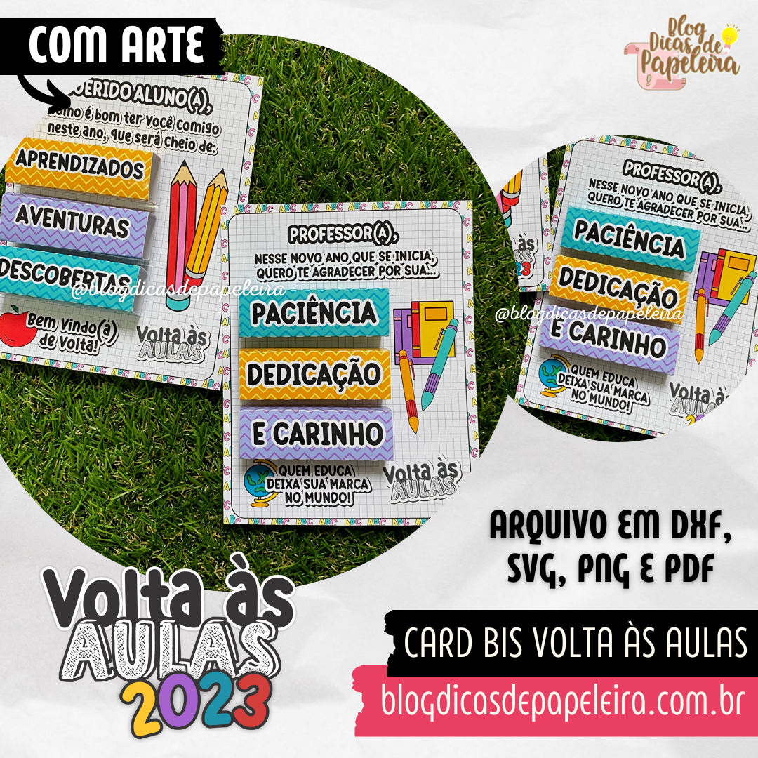 Card 3 Bis Prof. e Alunos - VOLTA ÀS AULAS