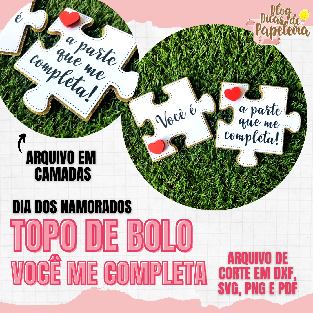 Topo Você me Completa - Arquivo em camadas