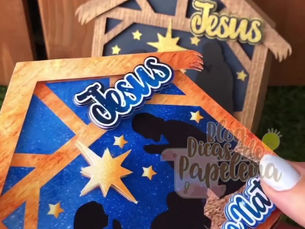 Caixa Presépio: Impressa ou Camadas, você escolhe!🥰