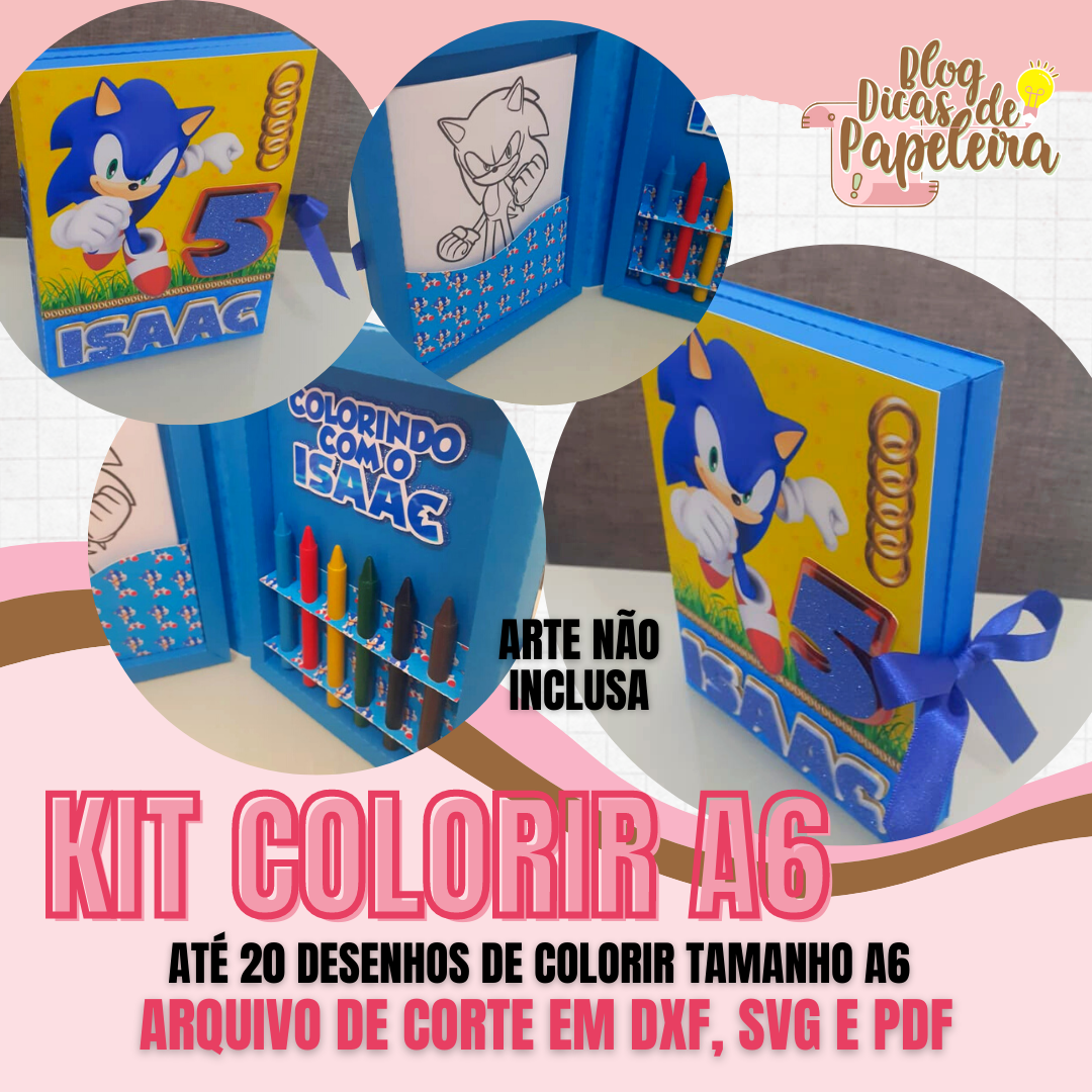 Kit Colorir A6
