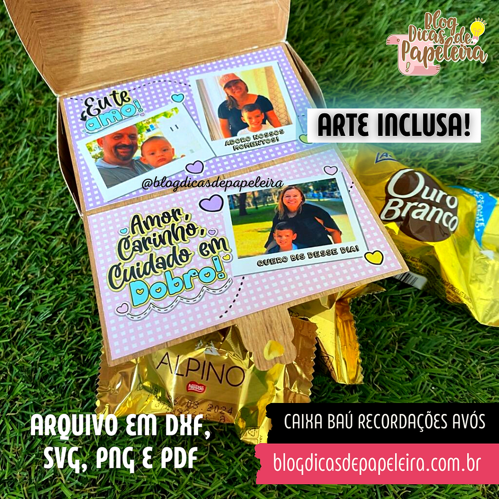 Miniatura: Caixa das Memórias Avós - COM ARTE