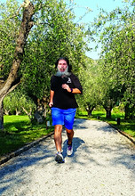 Rodolfo treinando