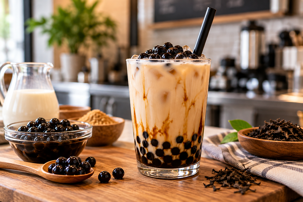 Bulk Ordering Bubble Tea Ingredients from Taiwan: What US Cafés Need to Know