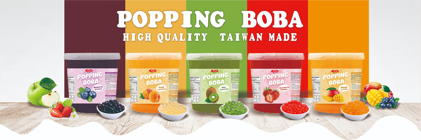 Taiwan Popping Boba