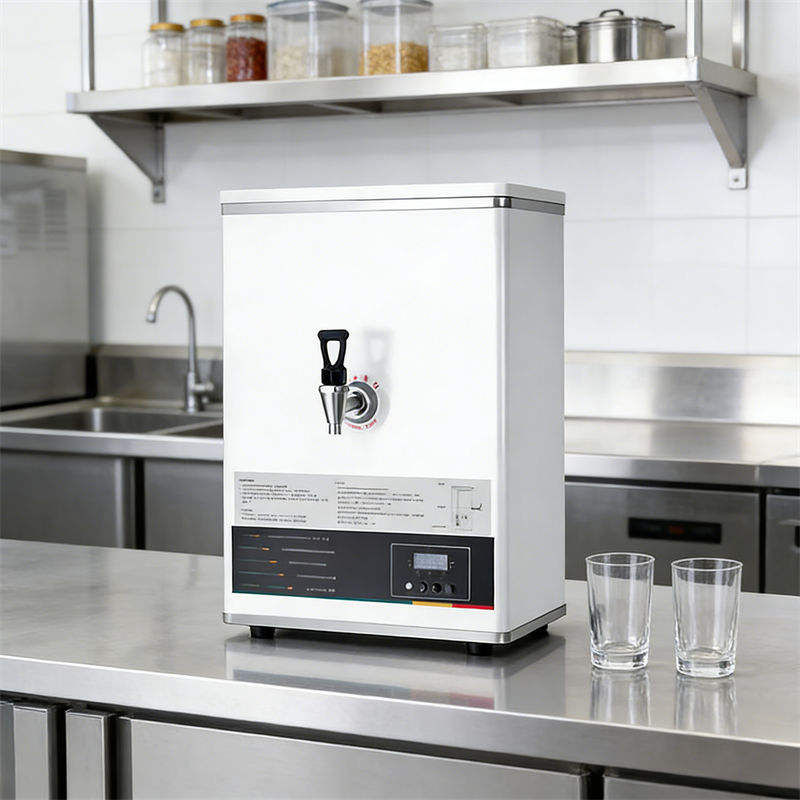 Thumbnail: High-quality, heat-resistant dispenser tap of the EG-25L Commercial Water Boiler, designed for safe and continuous heavy-duty