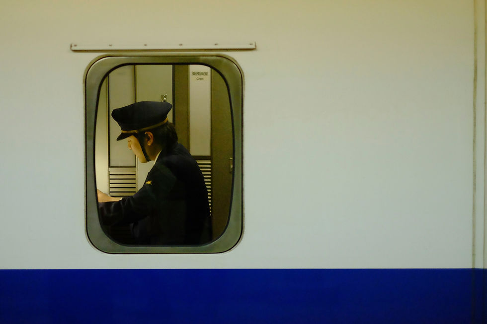 Train conductor.