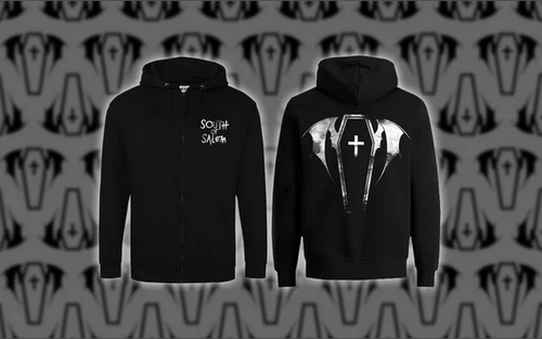 Bat Coffin' Unisex Zipped Hoodie | South Of Salem