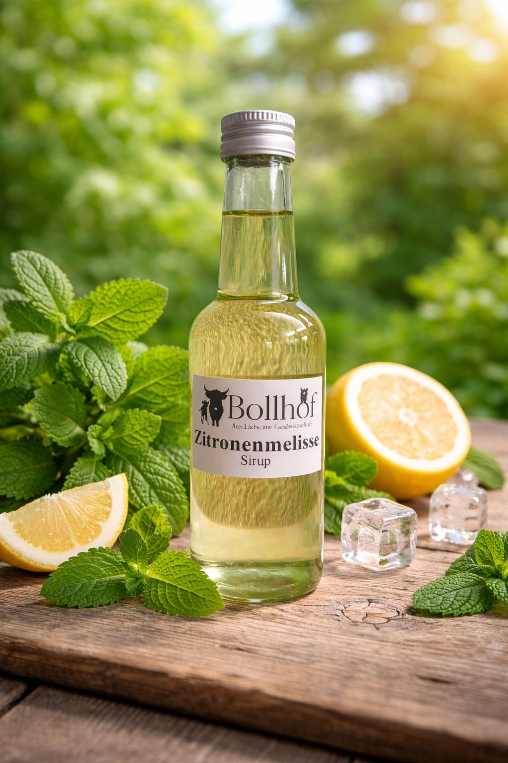 Zitronenmelisse Sirup