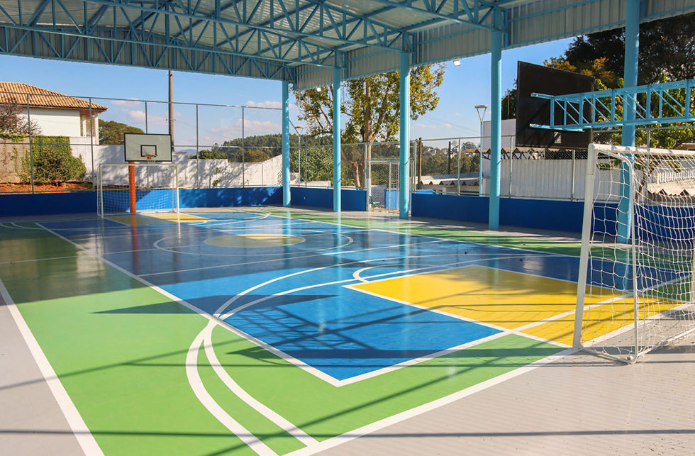 Quadra poliesportiva EMEB “Peixinho” – Jundiaí Mirim