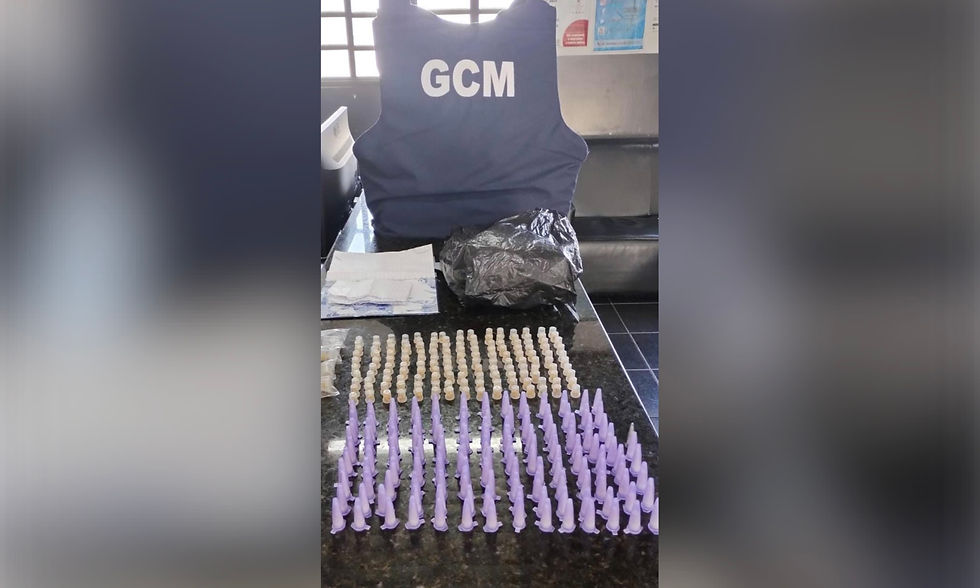 Denúncia leva GCM a apreender entorpecentes em imóvel no bairro Ypê em Jarinu