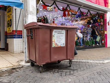Coleta de lixo no Centro ganha novos horários para atender movimento de Natal
