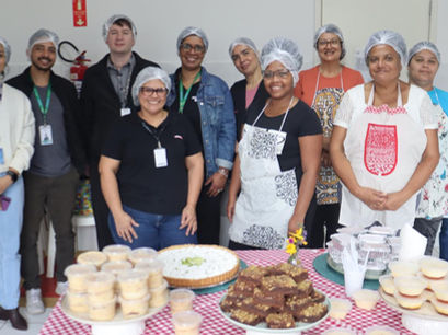 Fundo Social e Sebrae realizam formatura do curso de Tortas Salgadas e Bolos de Pote em Campo Limpo