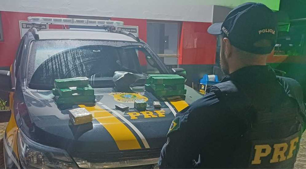 Motorista é preso com mais de 7 kg de maconha durante fiscalização da PRF em Atibaia