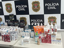 PolÃcia Civil de Jundiaà prende quadrilha especializada em furtos de farmácias