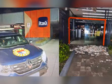 Furto a agência bancária na Ponte São João termina com um preso