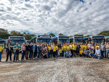 Jundiaí homenageia profissionais do transporte público durante entrega de 70 novos ônibus