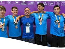 Time Jundiaí conquista bronze inédito no Brasileiro Infantil de Natação