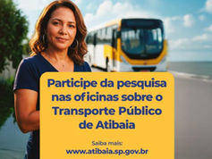Prefeitura de Atibaia convida população a participar da construção de um novo sistema de transporte público