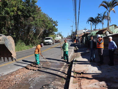 Jardim Santa Catarina recebe modernização no sistema de drenagem