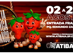 “Festival da Família, Música e Morango 2025” terá programação gratuita aos fins de semana de agosto no Parque Edmundo Zanoni