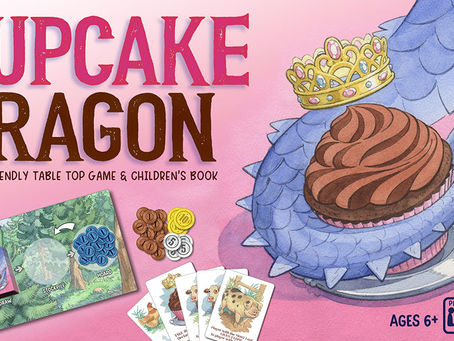 OUTLAND ENTERTAINMENT'S Cupcake Dragon Card Game + Book goes live on KICKSTARTER