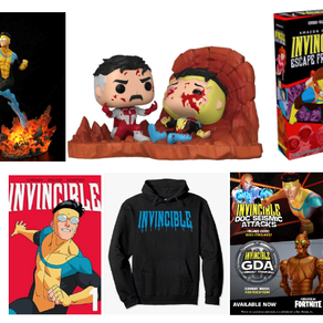 SKYBOUND ENTERTAINMENT announces a new series of INVINCIBLE merch