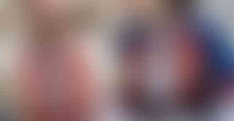 Two women in traditional Bulgarian costumes