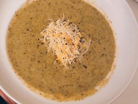 Broccoli Potato Cheddar Soup