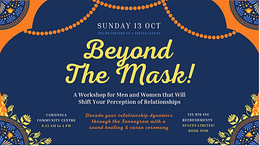 Beyond The Mask Relationships Workshop